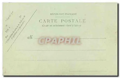 París — Buttes Chaumont — Una Avenida — LL. — Reverso