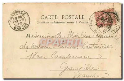 Jardin du Trocadéro — Paris — B.F. Paris, n° 26 — Verso