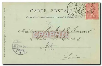 Parijs — Hotel van de Invaliden, Altar van het Graf van Napoleon I — Collecties ND Phot — Achterkant