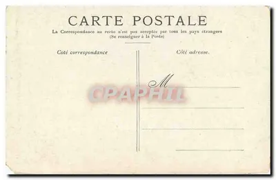 Paris — La Statue de la République — Éditeur non indiqué, n° de série non visible — Rewers
