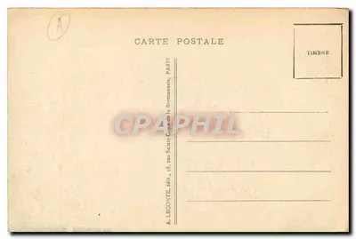 Parigi - Il Sacro Cuore — editore A. Léconte, n° 82 — Verso