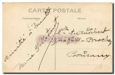 La Grotta y la Cascada — Parque de las Buttes Chaumont — J.H. — n° 686 — Reverso