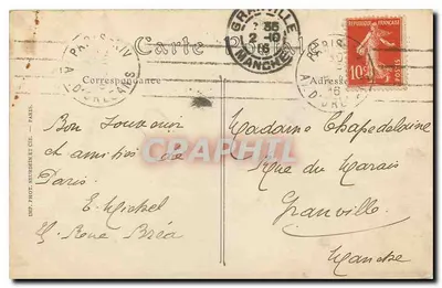 Paris — Jardim do Luxembourg, a Fonte Carpeaux — ND. Fot. — Verso