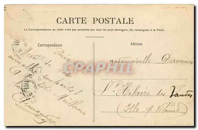 PARIS — Jardin du Luxembourg — P. Marmuse, Paris, nr 662 — Rewers