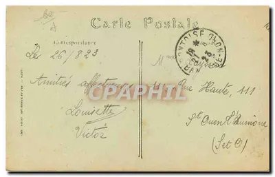 Compiègne — Katedra św. Antoniego — ND. Fot. — Rewers