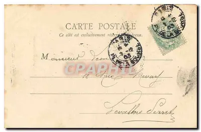 PARIS — Katedra Notre-Dame-des-Champs — B.F., Paryż, n°190 — Rewers