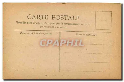 PARIS — O Hotel de Ville — Coleção Petit Journal — Verso