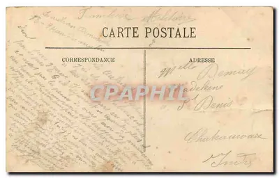 Orléans — Estátua de Joana d'Arc, praça do Martroi — LL, n° 166 — Verso