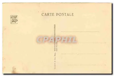 Palast der Metropolitischen Abteilung — Internationale Kolonialausstellung — Paris 1931 — Rückseite