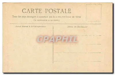 Paryż — Katedra św. Augustyna — Kolekcja Petit Journal — Rewers