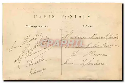 Paryż (1er arrondissement) — Arc de Triomphe du Carrousel i monument 'Quand Même' (de Mercié) — Rewers