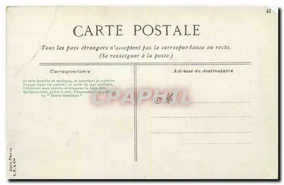 Paryż - Bulwar Barbès — przejście pieskie — wydawca L.V. & Cie — Rewers