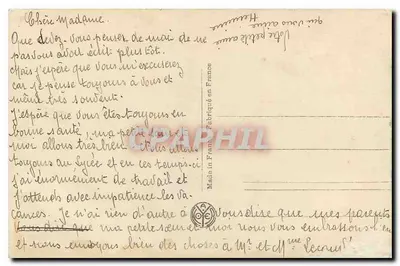 Paris — A Fonte Médicis — B.N. Paris, n°75 — Verso