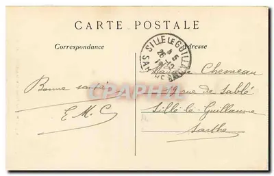 Paris — Le Dôme des Invalides — C. M. — Verso