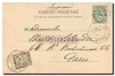 París - Iglesia del Sagrado Corazón — E.R. París, n°36 — Reverso