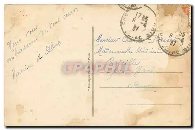 Arco do Triunfo — Paris — A.C. 47 — Verso