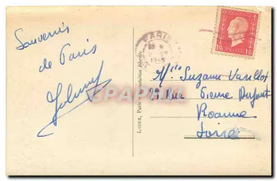 PARIS — Het Sacré-Cœur. — Lader 11 — Achterkant