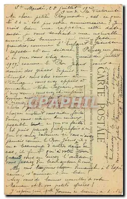 El Sagrado Corazón — París — M.J. n°657 — Reverso