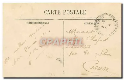 Paris — Ilha Saint-Louis — O Quai d'Orléans e Notre-Dame — LL. — 674 — Verso