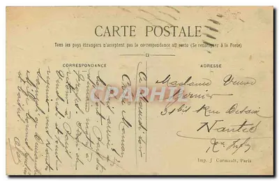Parijs — Algemene Uitzicht op het Louvre — LIP — Achterkant