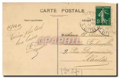 París - Parque Monceau - La Colonnada — Reverso