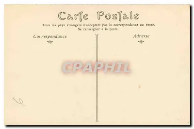 Paris — Capela São Tomé de Villeneuve, Rua de Sevres — ND Phot — Verso