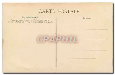 Paris — Avenida da Ópera — Editor E.P.D. n° 4050 — Verso