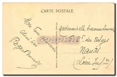PARIS — Pałac Sądowy i Święta Kaplica — Wydawnictwo E. Harmignies, n° 104 — Rewers