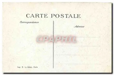 Paryż - Louvre - Pomnik Gambetty - N° 9 — Rewers