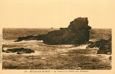 Belle-Île-en-Mer — O Cão na Ponta dos Poulains — Coleção Petitjean, n°14