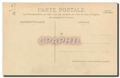 Widok szczytu królowej Hortensji — Cauterets — R.A.I.D. n°11138 — Rewers