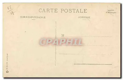 Most Hiszpański — widok mostu i wodospadu — wydawca R.&J.D. n° 1117242 — Rewers