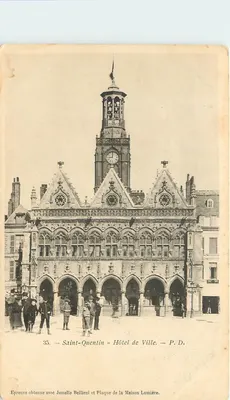 Saint-Quentin — Hotel de Ville — P.D. — n°35