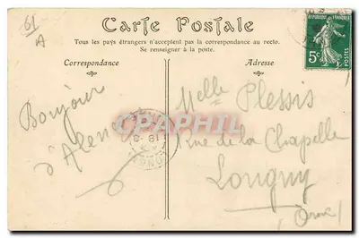 Tain-l'Hermitage — Grande Porta da Porta Nossa Senhora — L. Bourg — Verso
