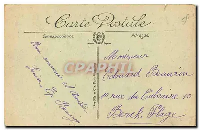 Compiègne — O Castelo — A Fachada — 240 — Verso