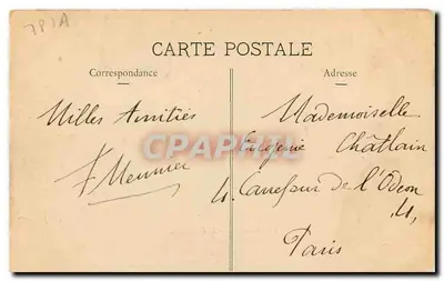 Versailles — Prefektura — wydawca Nancy, nr 2 — Rewers