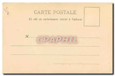 Kort Marbrzy — Versailles — E. M. Edil. A.V. N°3 — Rewers
