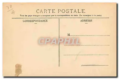 Versailles — Hôtel de Ville — E. L. Editour Paris — Rewers