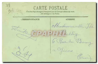 Versajles — Mały Trianon — Wieś Marie-Antoinetty — Dom Pana — LL. — nr 239 — Rewers