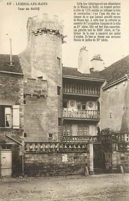 LUXEUIL-LES-BAINS — Torre do Bailli — A. David, Luxeuil