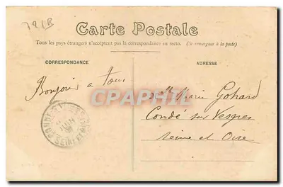 Castelo de Vibraye — Imp. Garreau, n°3 — Verso