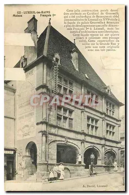 Casa de Francisco I - Luxeuil-les-Bains — A. David, n°122