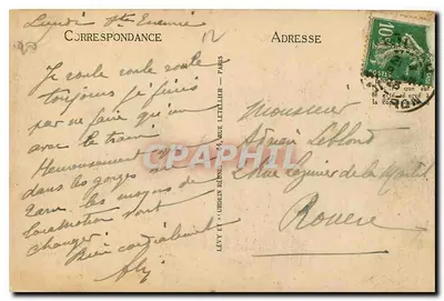 Góry Tarnu — Castelboue i jej Zamek — Selecta, nr 8 — Rewers