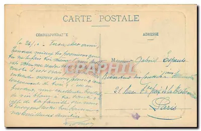 LYON - Hotel di Città - L. E. — Verso