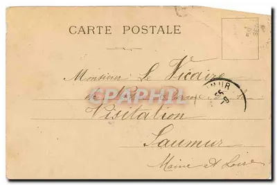 PARIS — La Tour de l'Horloge — éditeur anonyme — Rewers