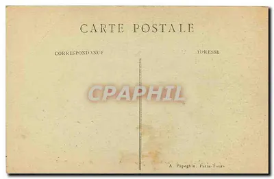 Paris — A Vista da Rue St Antoine — A.P. St-Antony Street — Verso