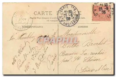 Paryż — Trocadéro — LL. — nr 243 — Rewers