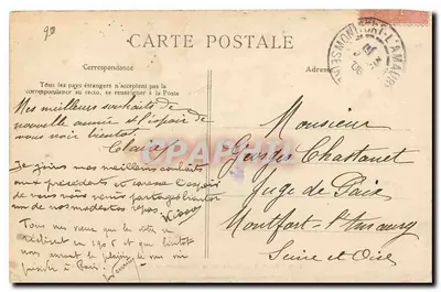 Paris — Ponte da Concórdia e Câmara dos Deputados — C.L.C. n°440 — Verso