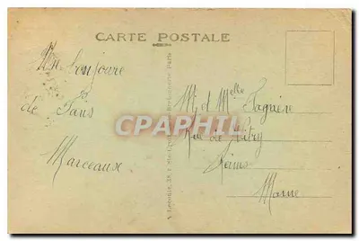 Paryż — Arc de Triomphe du Carrousel — A. L. — Rewers