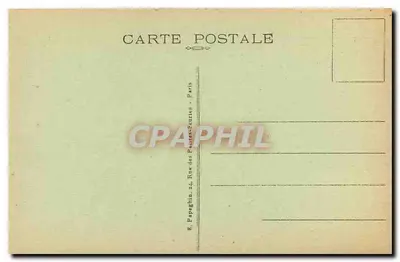 París — El Jardín de las Tullerías y el Pavillon de Rohan — A.P. — Reverso